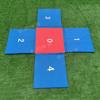 Soft Javelin Throw & Torpedo Relay Set with Whistle - Athletic Mat & Hurdles