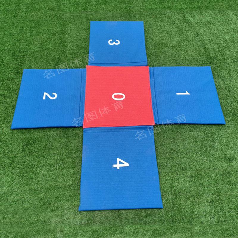 Soft Javelin Throw & Torpedo Relay Set with Whistle - Athletic Mat & Hurdles