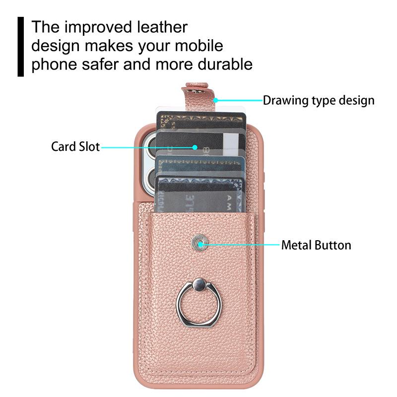 Protective Leather Phone Case for Samsung S24 Ultra, S23 FE, A16, A55