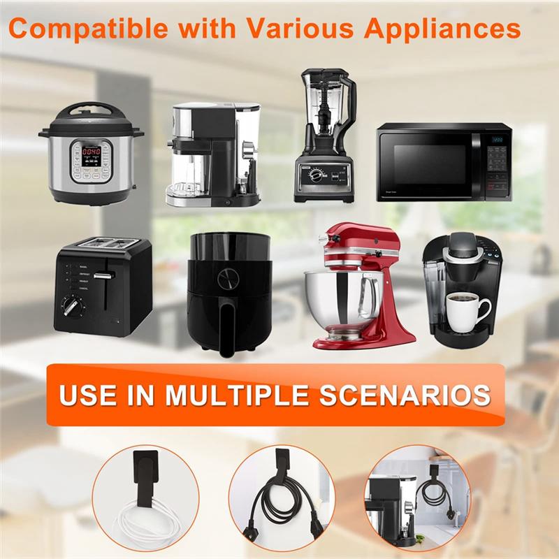 CYCLI-50PCS Cord Organizer For Kitchen Appliances Appliance Cord Organizer Kitchen Appliance Cord Winder
