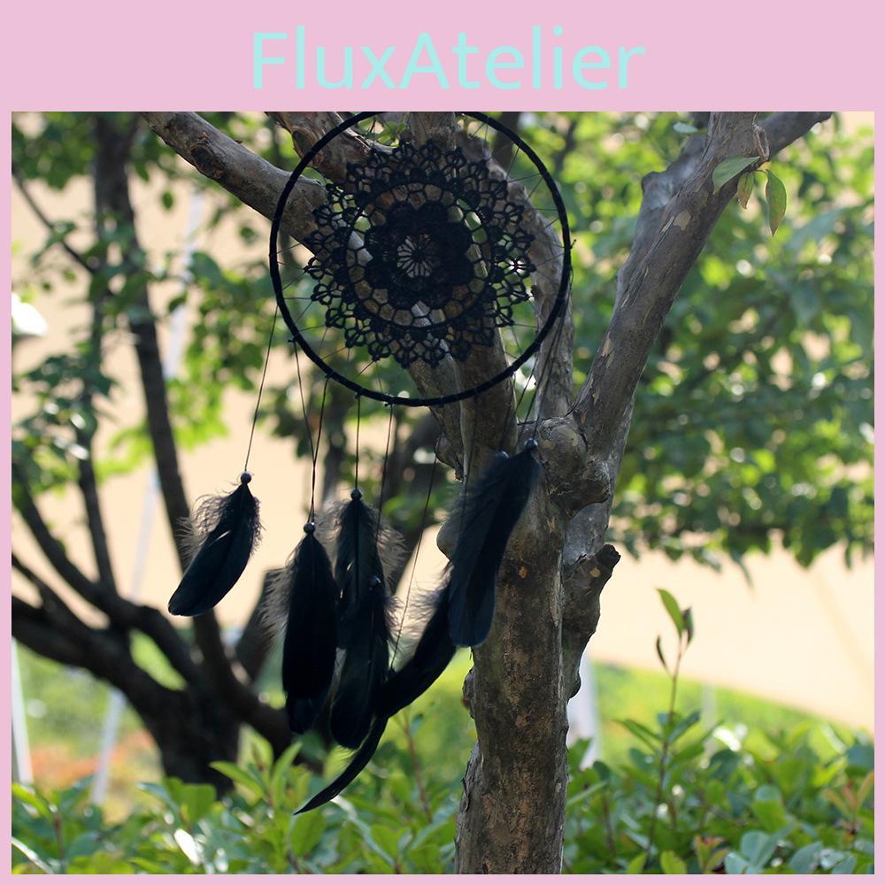 Feather Plush Dreamcatcher Originality Handmade Pendant Decorated Colors Four