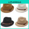 Vintage Suede Felt Hat With Knot And Embroidery For Men Women