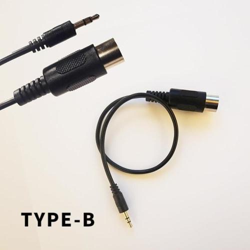 60cm 3.5mm TRS/MIDI Type-B Cable, Compatible with Arturia, Novation, 1010Music, Donner, Positive Grid, and Erica Synths
