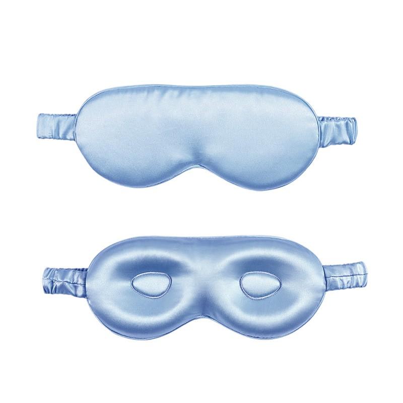 3D Silk Eye Mask Sleep Travel Relaxation Lightweight Comfortable Light Blocking Eyemask With Memory Foam Padding
