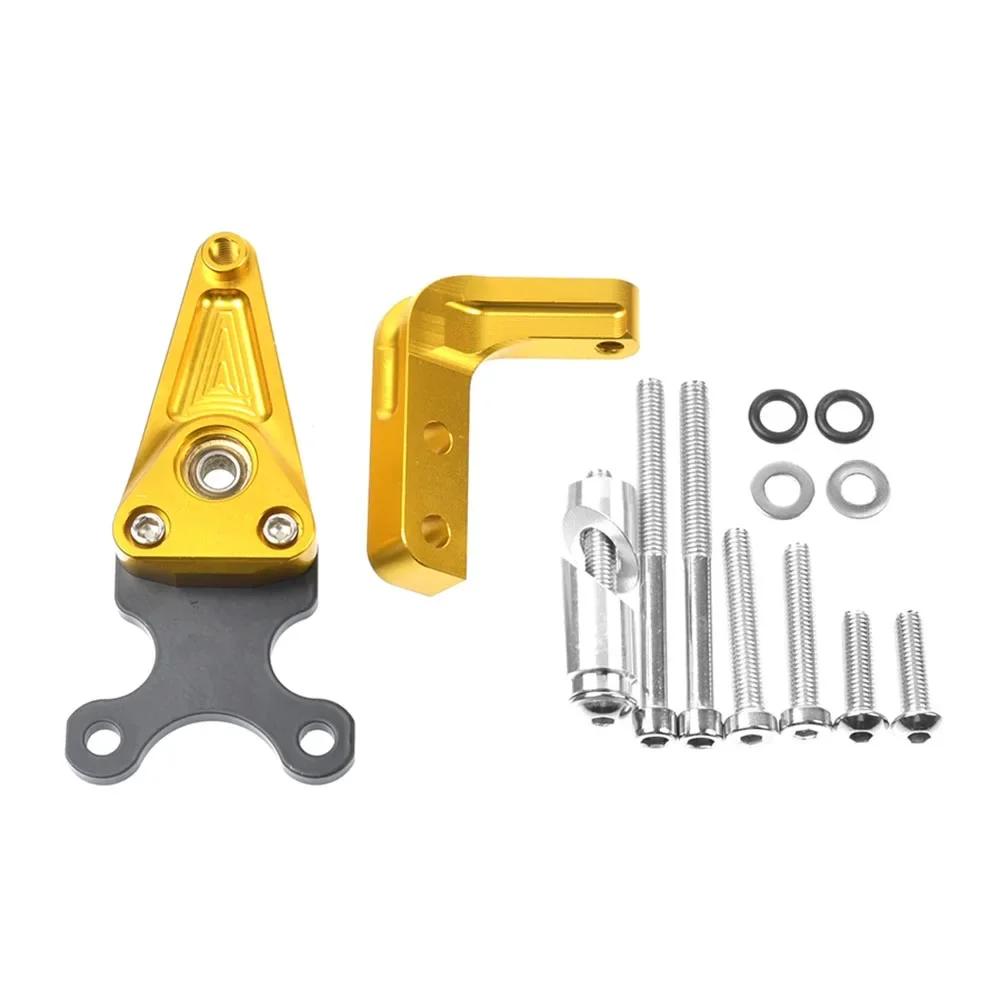 CNC Aluminum Steering Dampers Motorcycle Stabilize Bracket Mounting Kit For HONDA CBR650R 2019-2023 2020 2021 2022