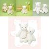 Adorable White Cat Plush Toy Cute Cat Doll Birthday Gift For Girls Soft Comfort Cushion