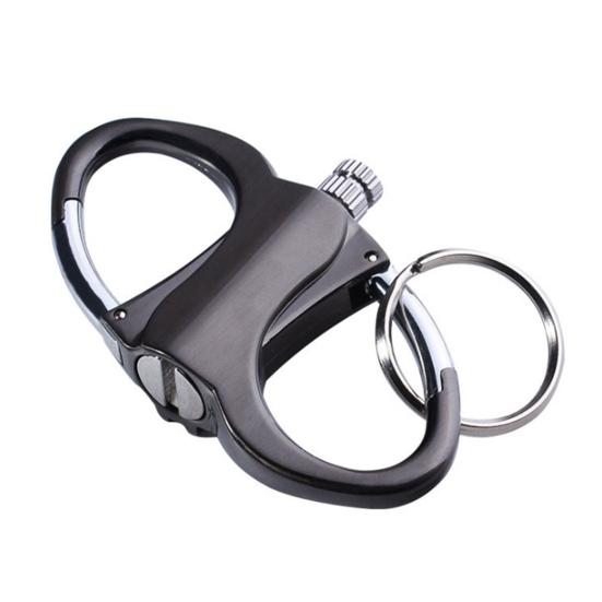 2/3 ks Klíčenka Křesadlo Zapalovač Outdoorový Zapalovač Přenosná Turistická Klíčenka Kovová Petrolejová Klíčenka Přívěsek