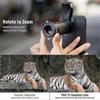 7x Telephoto Lens with Universal Clip for 17mm Thread Phone Cases Cages and Backplates