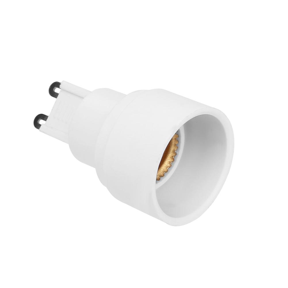 5pcs G9 to E14 LED Lamp Base Holder Converter Professional Light Adapter Socket Lighting Parts Accessories White