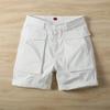 Pantaloncini Cargo Casual Estivi da Uomo Pantaloncini Corti Tattici Monocolore Multi-Tasca Larghi da Uomo per Caccia Pesca all'Aperto