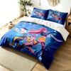 Kpop Demon Hunters 3pc Duvet Cover Set Simple Modern Bedding Set Wrinkle Resistant Soft Fabric All Season Use a Perfect Gift