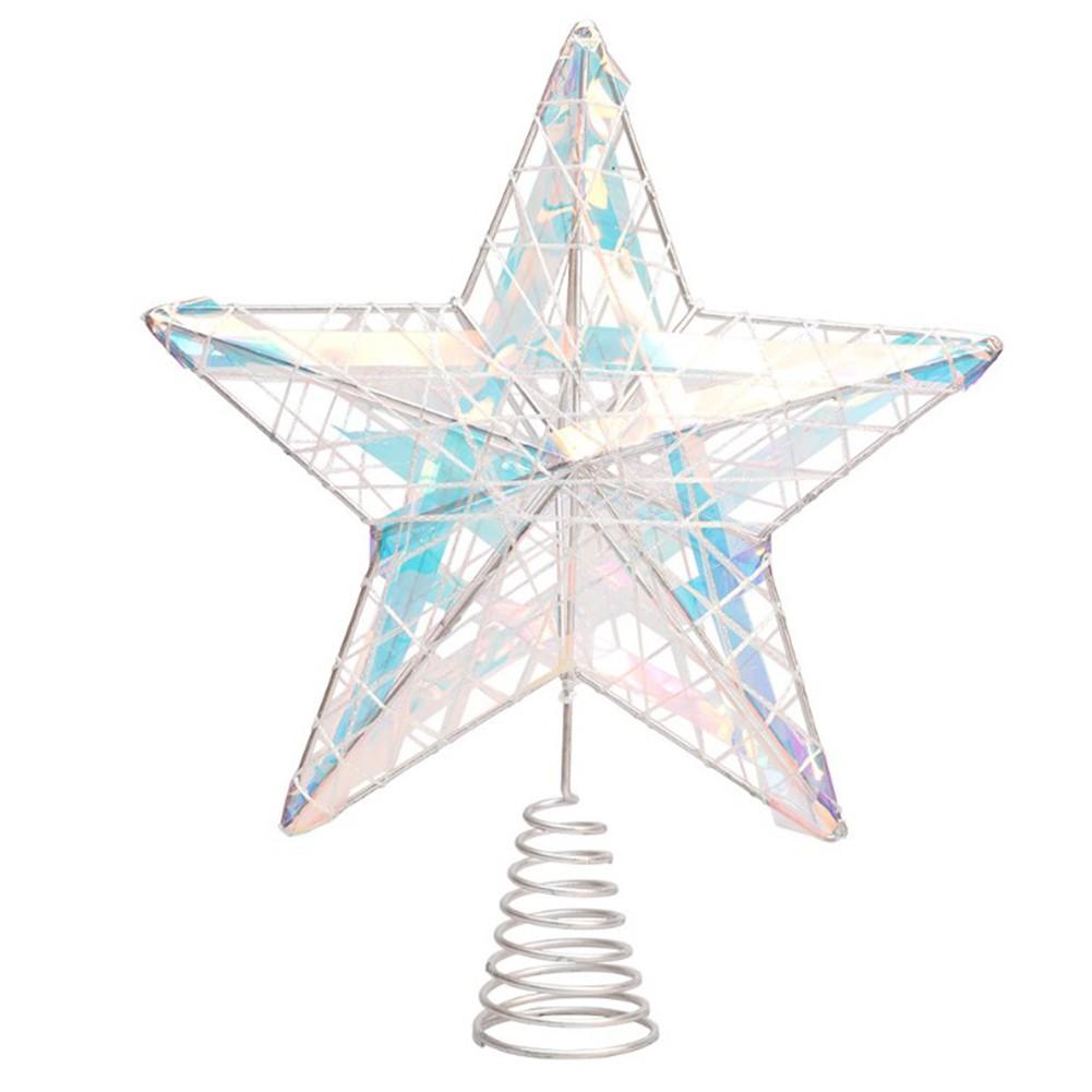 Christmas Decoration Christmas Tree Top Star Five-pointed Star