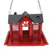 Bird Feeder House for Outside Mesh Wild Bird Feeder Large Capacity Weatherproof Bird Feeding Station Hanging for Garden Yard   Proof