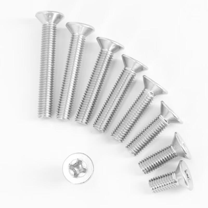 304 Stainless Steel Phillips Flat Head Machine Screws
