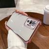 Case for Xiaomi Redmi Note 10 Pro 4G Electroplated Color Border Clear Phone Casing Cover