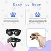 Outdoor Travel Pet Sunglasses for Small Medium Dogs Cats Adjustable Animal Dog Love Glass Yorkshire Glasses mascotas Accessories