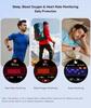 2026 New Military 1000mAh Battery Men's Smart Watch For Men Health Monitoring Bluetooth Call 100+ Sports Mode Flashlight Sport Fitness Smartwatch