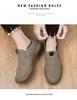 2024 Men's Low-Top Waterproof Leather Work Boots: Non-Slip, Wear-Resistant, Breathable Outdoor Safety Shoes