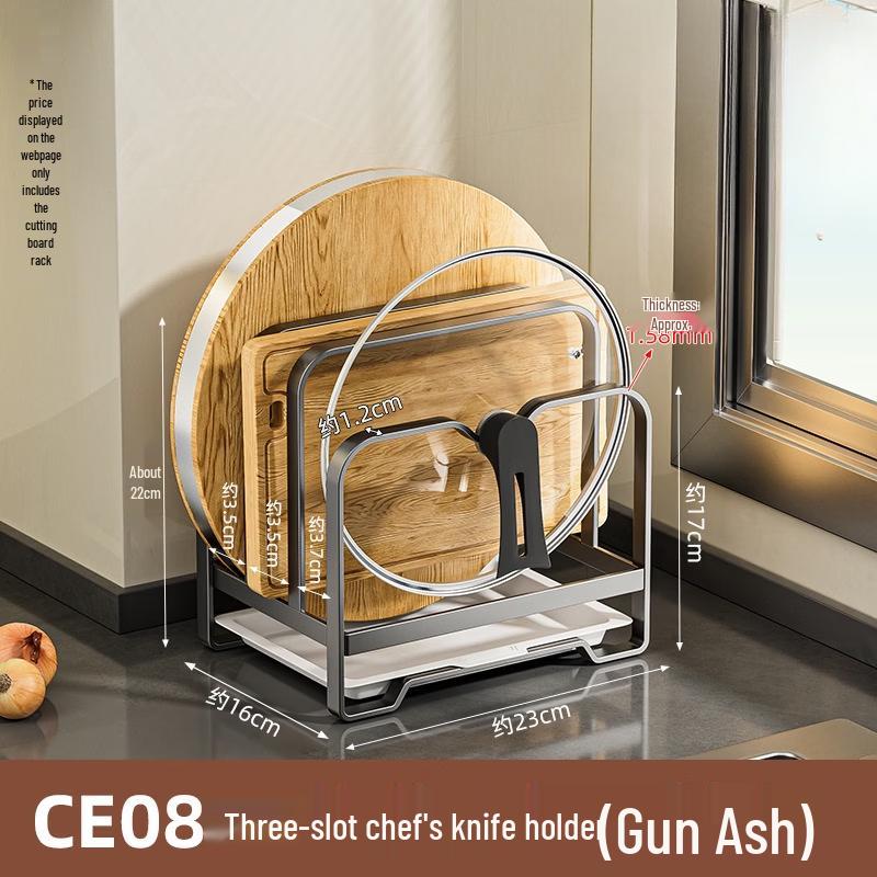 YouShu CE08 Stainless Steel Kitchen Knife Holder