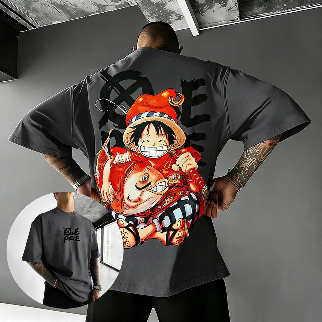 One Piece Luffy Anime Graphic T Shirt Men Women 2026 Summer Streetwear Tee Oversized Casual Short Sleeve Tops Cartoon Print Y2k