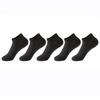 Men's Bamboo Fiber Mid-Calf Business Socks - Breathable, Double-Needle, Four Seasons Style