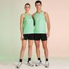 Unisex Track & Field Training Set: Vest & Suit for Marathon and Running Sportswear.