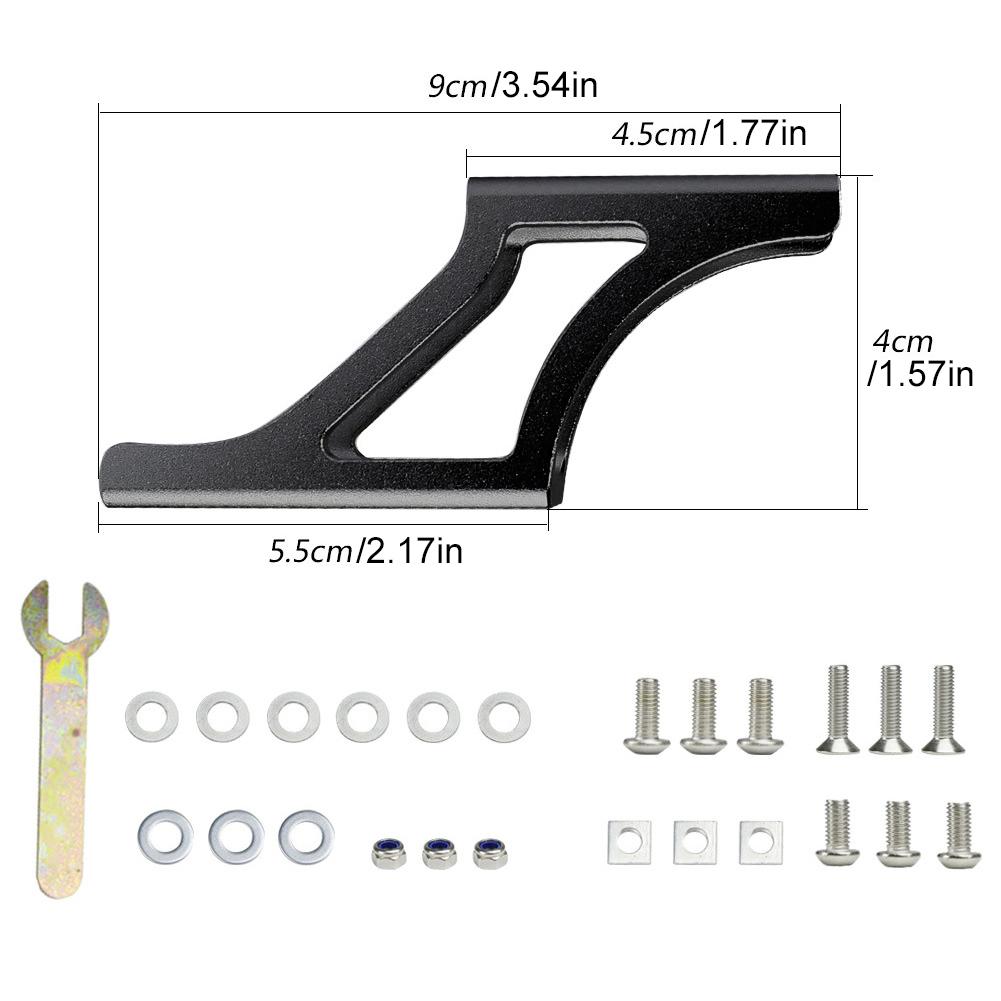 Pig Nose Lichtkonverter Erhöht Für Dahon Faltrad Taschenhalterung Fahrradtaschenhalter Adapter D7 D5 P8 P18