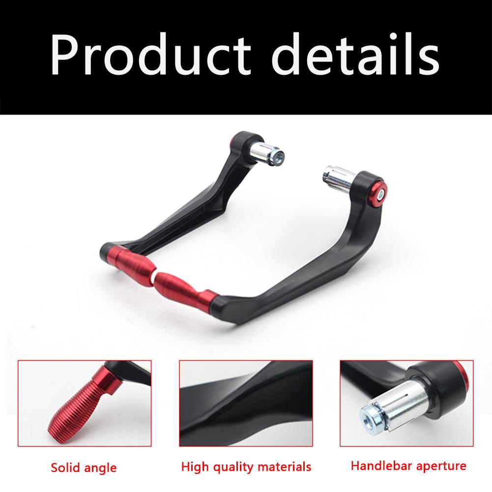 Motorcycle Handguards Hand Guard Motorcycle Modified Parts S for 7/8 Inch Handlebar Universal Motorbike Brake Clutch Guard