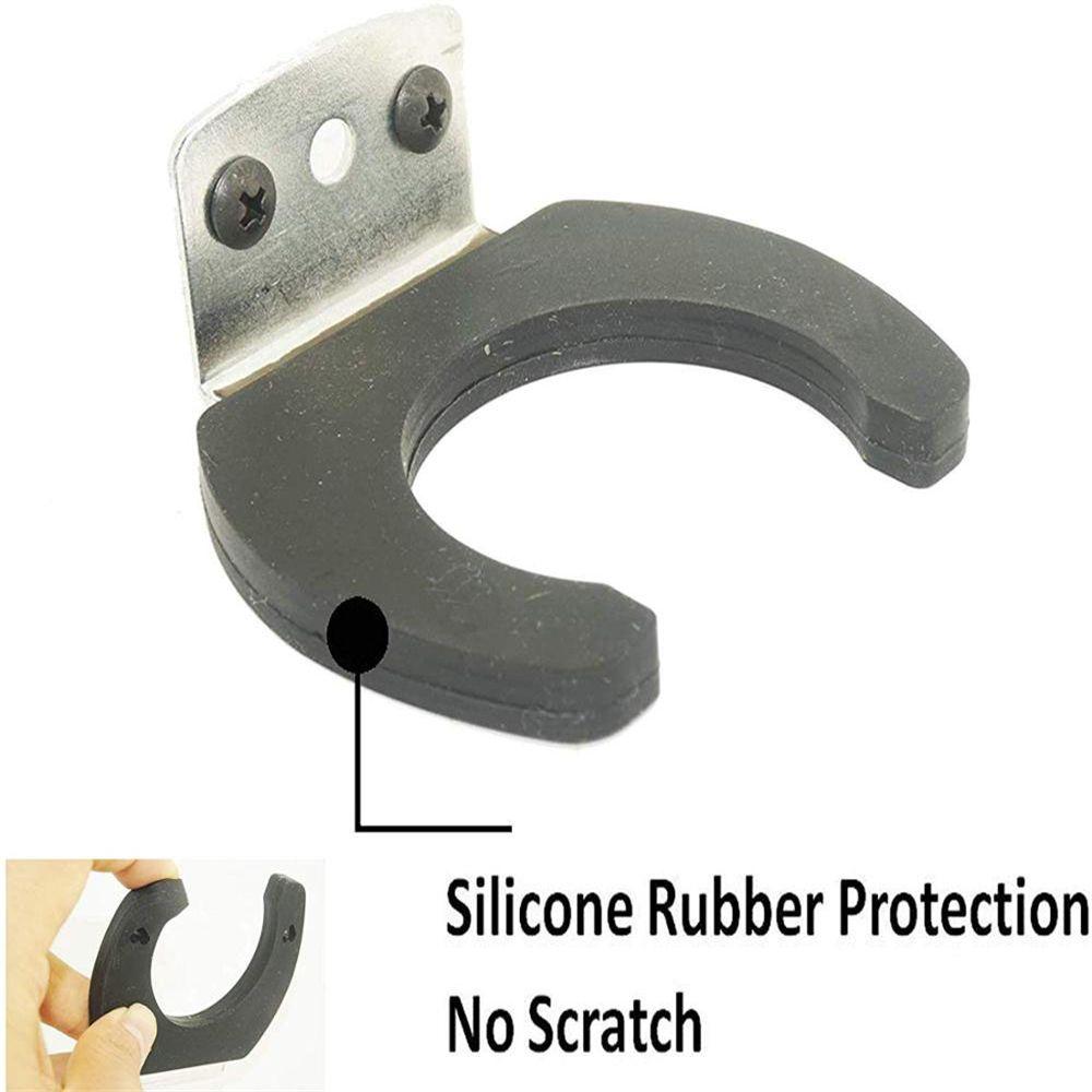 Baseballs Home Baseball Bat Rack Wall Mount Bat Display Holder Hanging Hanger