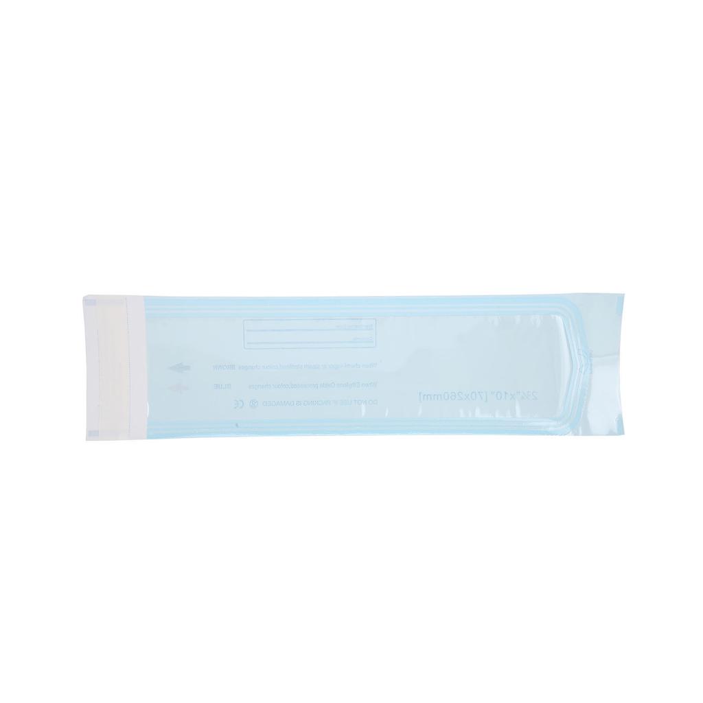 200pcs / Box Disposable Self Sealing Cleaning Pouch Dental Tool Storage Bag (70 X 260mm)