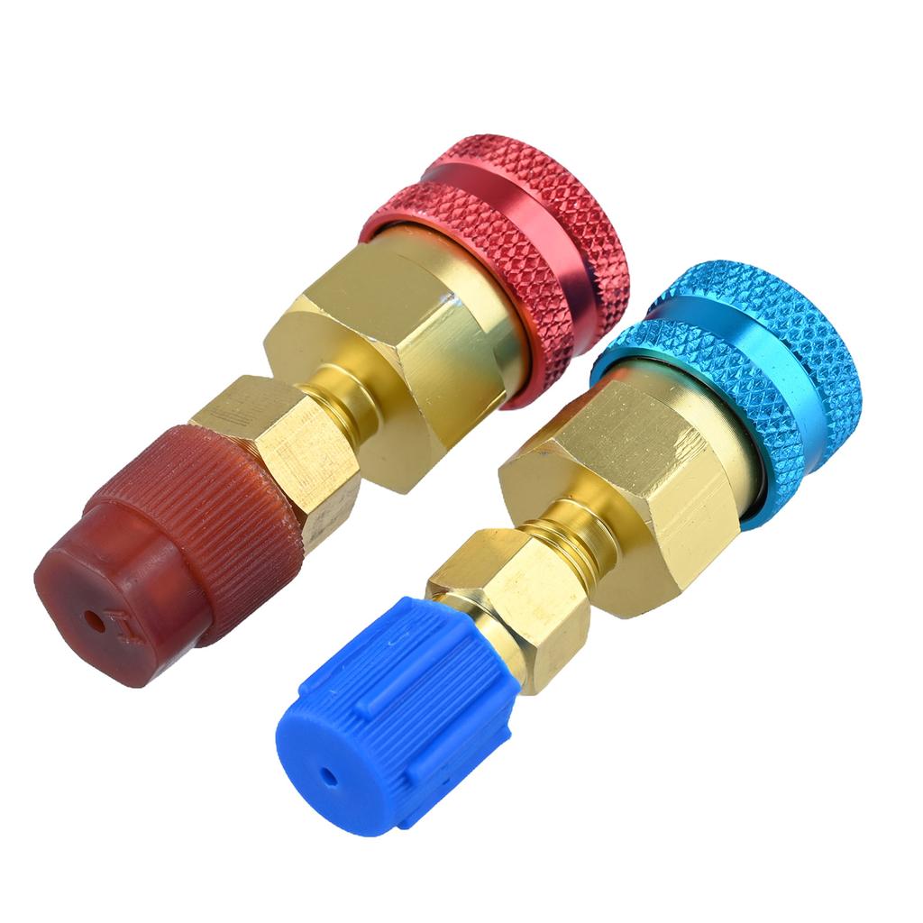 Aluminium Convenient To Use Quick Coupler Adapter Precise Thread Processing Reliable Connection Adjustable Valves