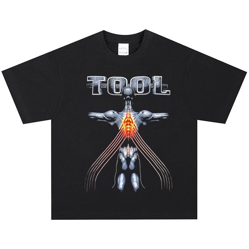 Tool T-Shirt, Soft Fabric Casual Daily Wear L