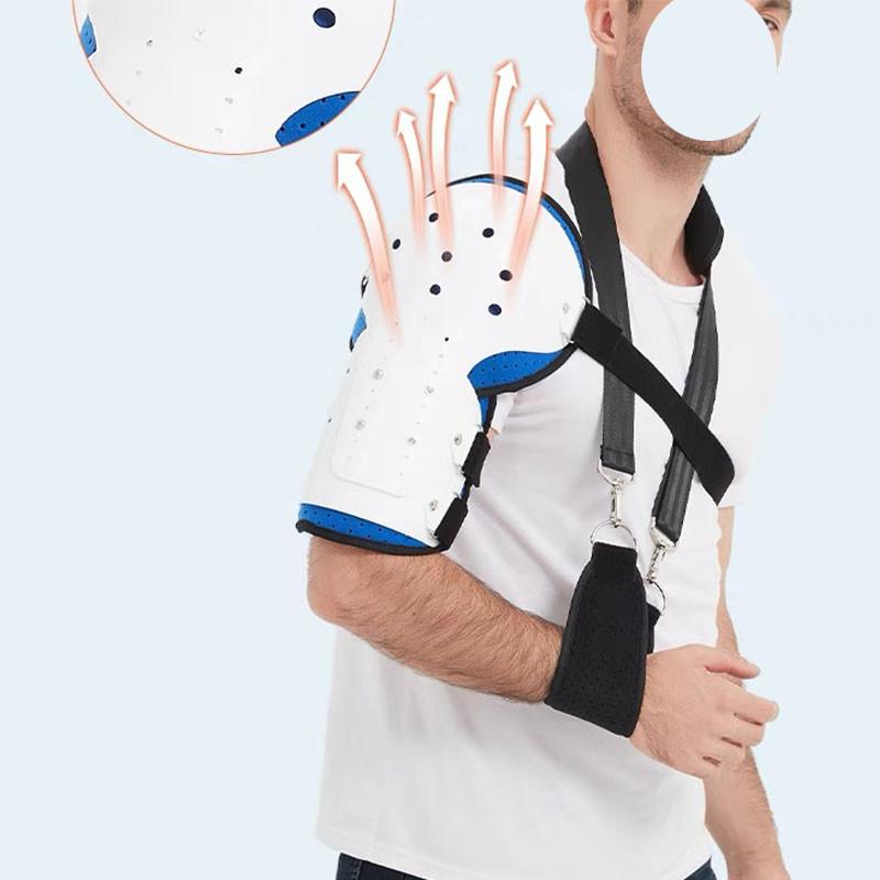 Adjustable Shoulder Fixation Brace Fixed Wrist Elbow Arm Orthosis Broken Injury Rehabilitation Support Fixation Bracket