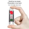 Rechargeable Mini Pocket Flashlight with Anti-sneak LED Light for Hiking Safety and Outdoor Adventure