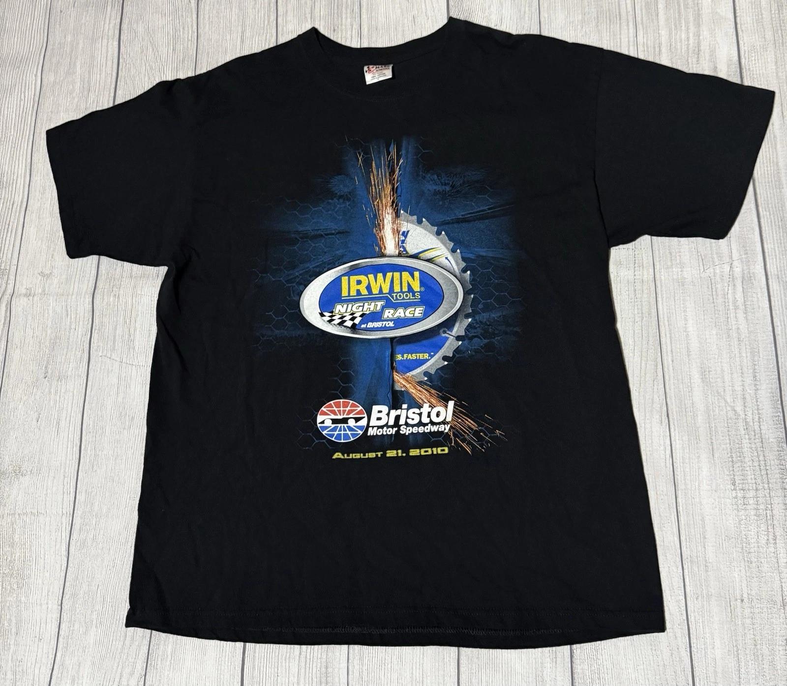 

Irwin Tools Night Race Bristol MS Chase Authentics 100th 2010 Size L M