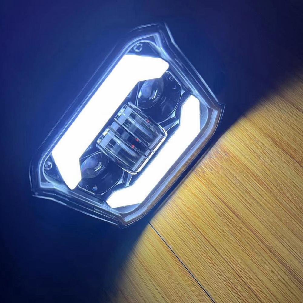 5" Inch Spotlight Flush Mount LED Work Light Bar H4 Off Road 4X4 Headlight Atv Niva Lada JK TJ Car 12V 24V LED Driving Fog Lamp