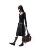 IUGAMAKARAS Button Fitted Top (Black)