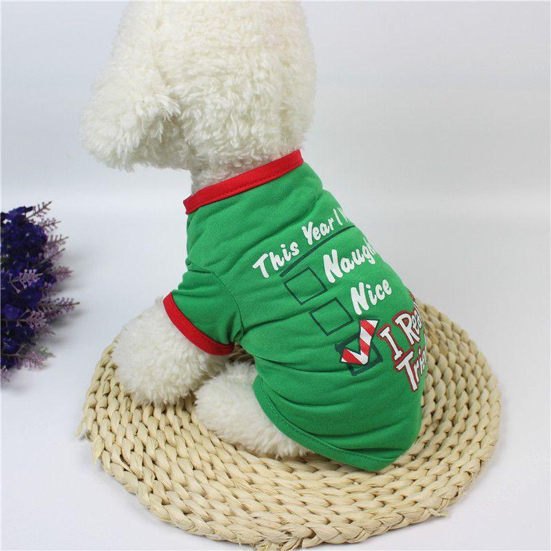 Gemütliche Weihnachts-Haustierkleidung Hunde Weihnachtsmann Pullover Shirt für entzückende Welpen und Katzen