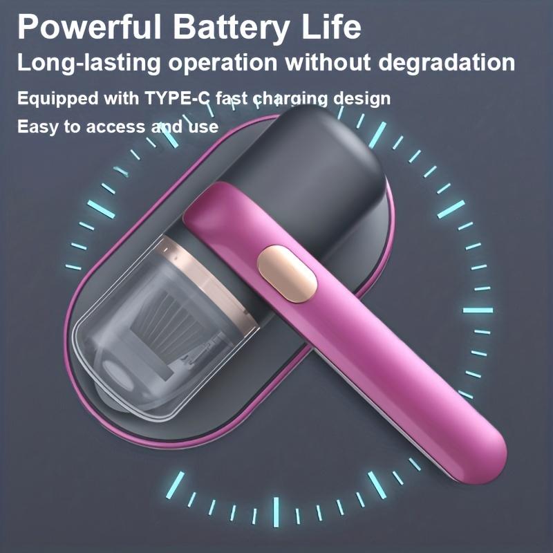 1 Stück Bettstaubsauger, Super Saugkraft UV-Lampe, Doppelzweck Nass- und Trockenreinigungsfilter für Tiefenreinigung, Effektive Reinigung von Betten, Sofas