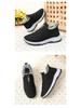 Women's Winter Thick-Soled Cotton Boots with Plush Lining, Warm Plus-Size Option for Couples, One-Piece Design.