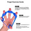 3 Stück Sport Silikon Dehner Finger Trainer Widerstandsband Handgelenk Übungsgerät Handgriff