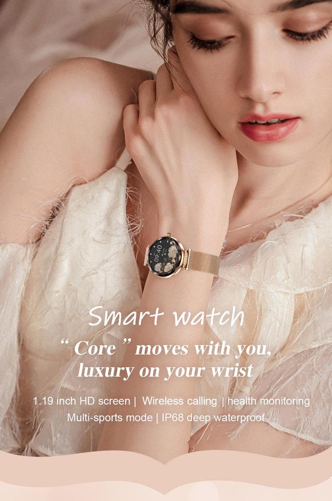 NX7PRO Women's Smart Bracelet: Heart Rate, Blood Oxygen, Waterproof, Sports Mode