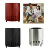 Desktop Camping Stove for Backpacking Outdoor Cooking Wood Burning Fireplaces Portable Mini Fire Pit Hand Warmer Decor