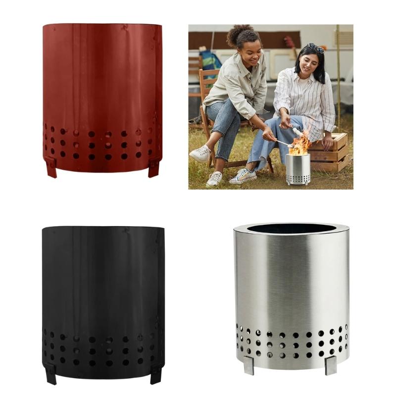 Desktop Camping Stove for Backpacking Outdoor Cooking Wood Burning Fireplaces Portable Mini Fire Pit Hand Warmer Decor