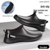 Men's Low-Top Slip-On Anti-Slip Rain Boots