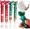 Elementary School Elk Merry Christmas Ten Color Pen Christmas Ballpoint Pen Stationery Santa Claus