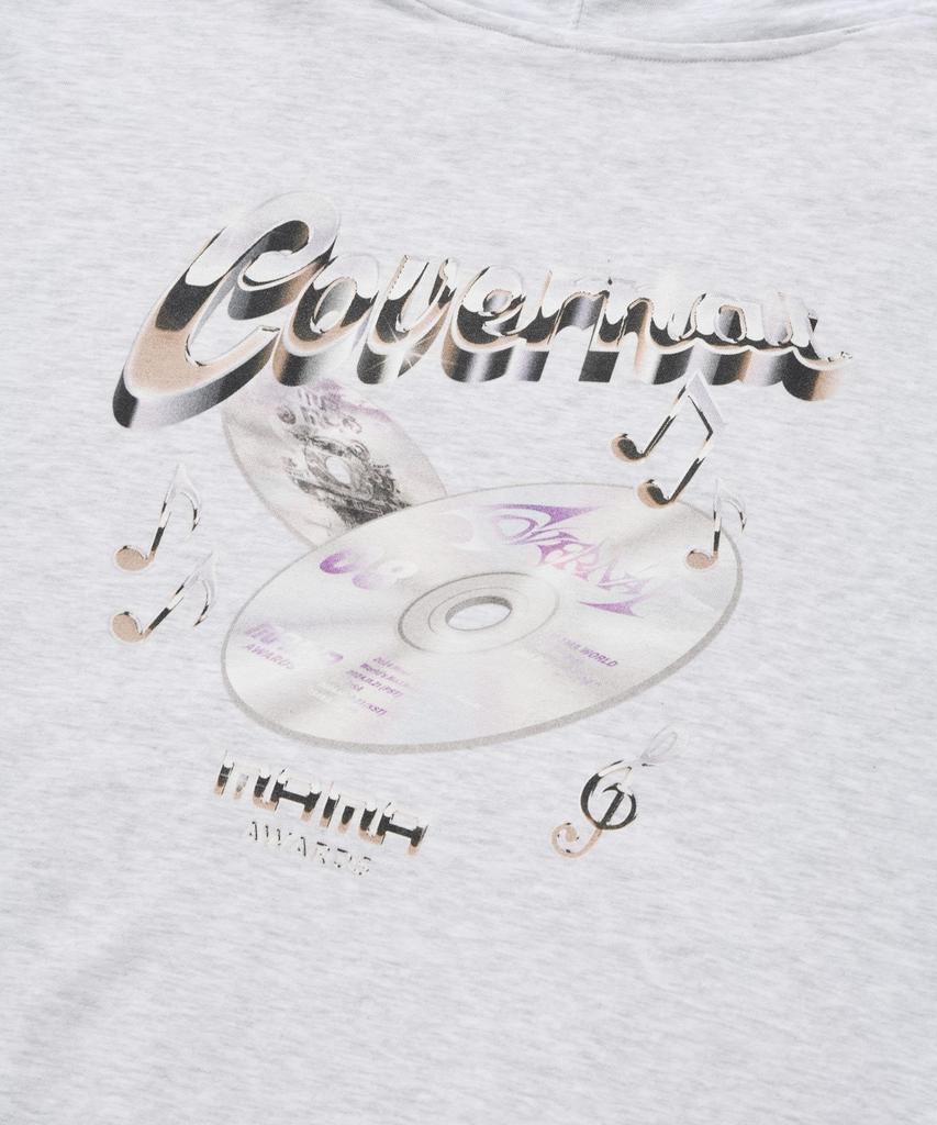 [Covernat X Mama] Graphic Hoodie Heather Gray