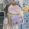 Schoolbag Dopamine Pain Bag Backpack 1011 Spring New Large Capacity Backpack Cute Junior High School High School Student School Bag