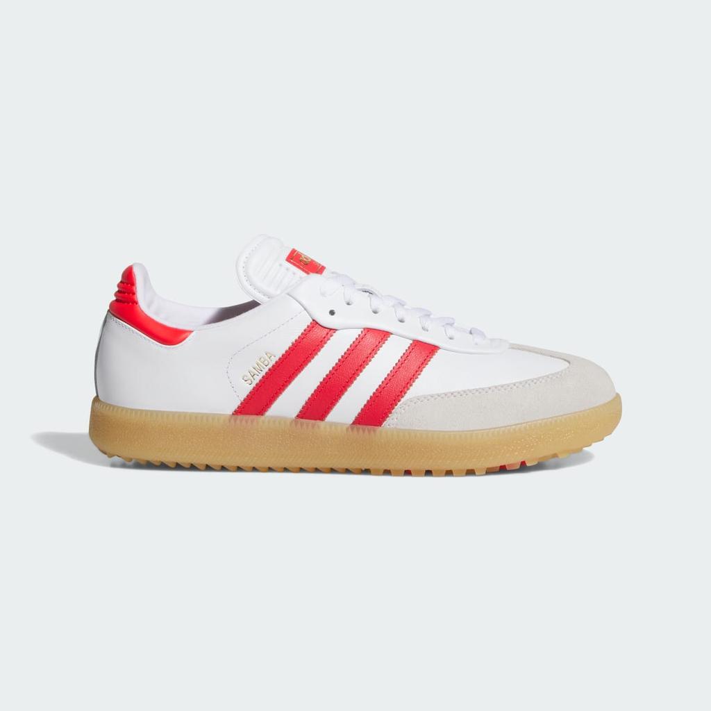 adidas Samba Golf KJ5430 Unisex Originals Sneakers Cloud White / Pure Ruby / Gum