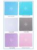 PVC5353 Non-slip Bubble Shower Mat with Suction Cups - Fall Prevention and Water Leakage Protection.